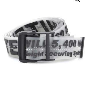 Off-White Clear Belt